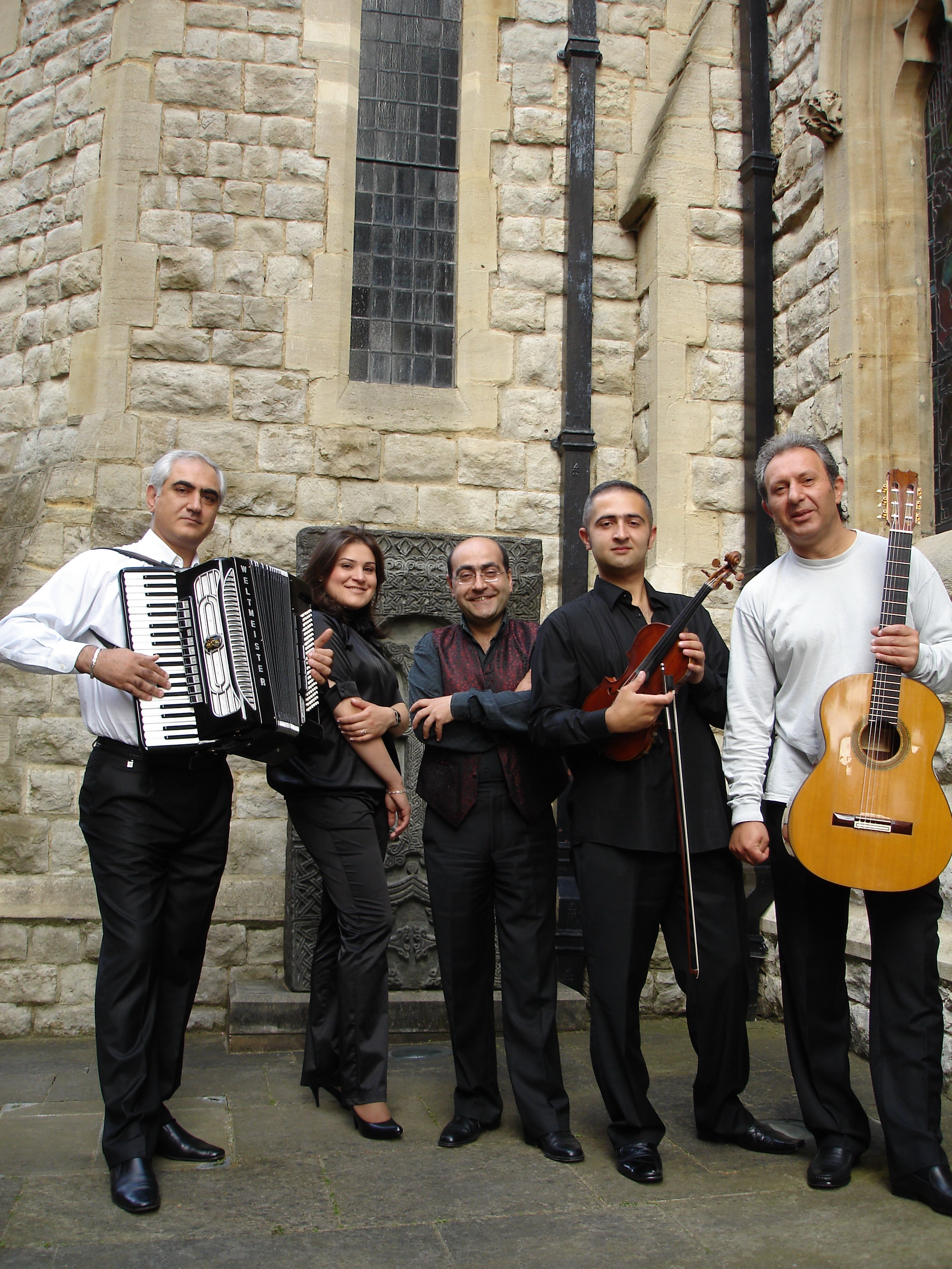 Cadence Ensemble on the 14th June 2009 gave concert at St.Yeghishe Armenian Church of London