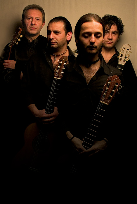 Hakob Djaghatspanyan and Los Locos Guitar Ensemble starts a four-concert tour in Russia