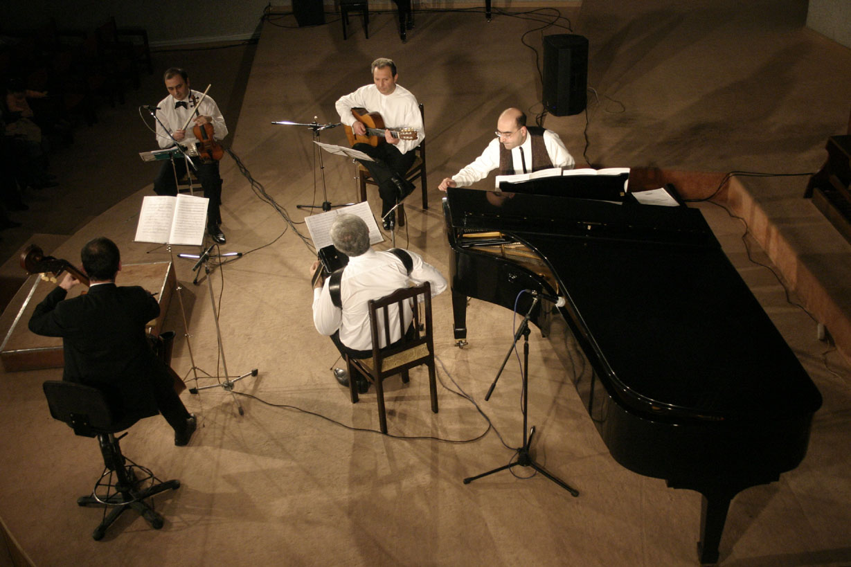The Cadence Ensemble gave concert at the Mezzo Club