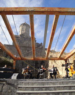 Cadence Ensemble has performed at the Official Opening of Tatev Revival Project